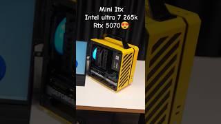 Powerful mini  itx gaming pc Build Intel ultra 7 265k  Rtx 5070 mini #pcbuild #miniitx #gaming #pc