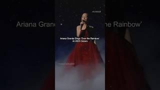 Ariana Grande Sings 'Over the Rainbow' At 2025 Oscars