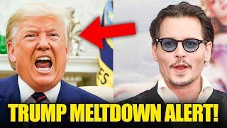 Johnny Depp Drops a Bombshell on Trump – Trump's Furious Reaction!