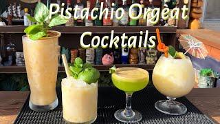 4 Amazing Tiki Cocktails to Make with Pistachio Orgeat!