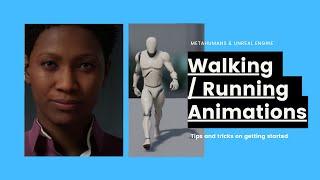 Animate MetaHuman to Walk and Run Like a Mannequin in Unreal Engine