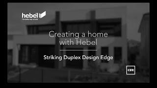 Hebel and Provincial Homes with Matt Sigafredo - Striking Duplex Design Edge