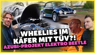 JP Performance - WHEELIES im KÄFER mit TÜV?! + Azubi-Projekt Elektro Beetle