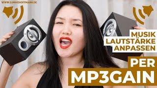 Lautstärke von Musik anpassen per MP3Gain | MP3 Lautstärke