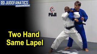 Two Hand Same Lapel Judo Technique by Israel Hernandez