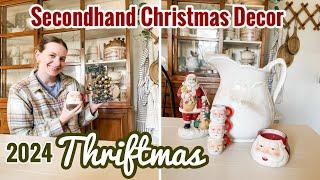 Vintage Christmas Thrifting | THRIFTMAS 2024 