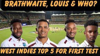 West Indies Batting Order Vs England, Who Will Be In The Top Five For First Test?