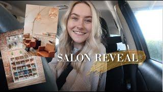 SALON TOUR & BEHIND THE SCENES PHOTOSHOOT | Reiley Collier