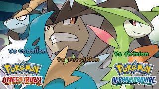 Pokémon Omega Ruby & Alpha Sapphire - Cobalion, Virizion & Terrakion Battle Music (HQ)