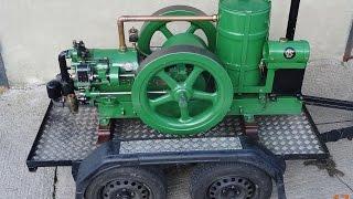 1922 Crossley Open Crank stationary engine