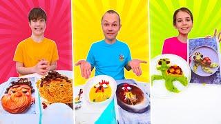 Повтори еду с картинки