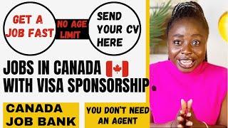 JOB RECRUITMENT IN CANADA VISA SPONSORSHIP || CANADA JOB BANK || RELOCATE WITH YOUR FAMILY