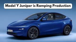 Model Y Juniper is Ramping Production