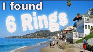 I found 6 Rings | Metal Detecting Beach