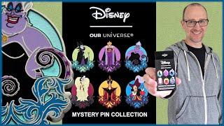 Disney Villains Translucent Pins | Disney Pin Unboxing