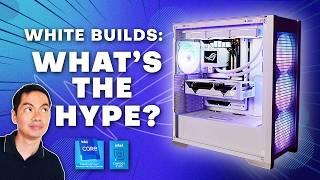 The CLEANEST White Build using ASUS BTF design