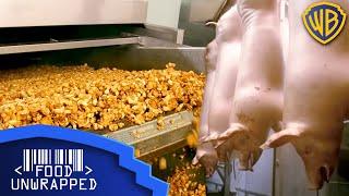 How 40 Tons of Pig Skin Become Crispy Pork Scratchings! | Food Unwrapped