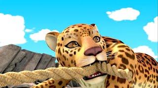 Мишки - Братишки -  сборник серий - Леопард из заброшенной деревни| Мультфильм для детей