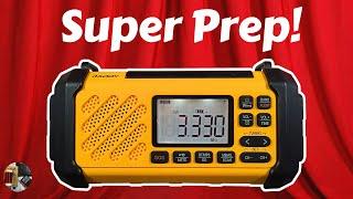 Raddy SH-906 AM FM WX VHF BT MP3 Shortwave Emergency Radio Review