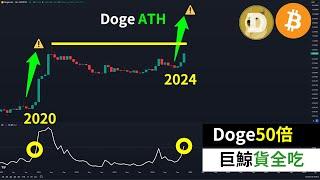 Dogecoin profit 50 times without closing position? XRP doubled again in seven days! BTC whale?