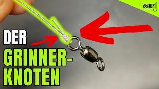 Grinner-Knoten: So bindest Du den besten Angelknoten! Tutorial | how to tie the uni knot