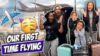 WE SURPRISED AHVI WITH A BIRTHDAY TRIP OUT OF STATE! *our first time flying*