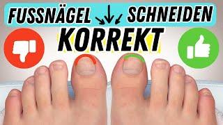 CUTTING TOENAILS CORRECTLY | How to cut your toenails correctly!