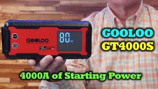 GOOLOO BT4000S - Jump Start Any Car in Seconds!