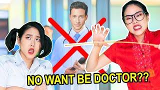 When ASIANS DON'T WANT be DOCTOR *MOM SHOCKED* -【Taylor Swift "The Man" Parody】| MiniMoochi