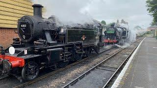 A weekend of trains at the mid hants railway (the watercress line)