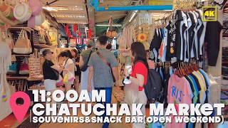 Chatuchak Weekend market , Enjoy Shpooing & Snack Bar / Market in Bangkok(16 JUNE 2024)
