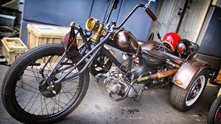 HONDA Super Cub SteamPunk トライク仕様 Custom Bike #CafeCubMeeting