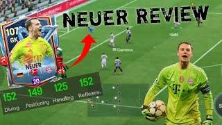 104 OVR MANUEL NEUER REVIEW FC MOBILE  WINTER WONDERS NEUER FC MOBILE ||Ami-FC MOBILE