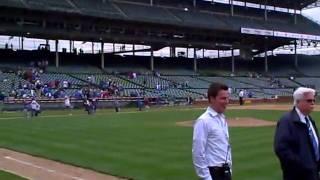 Running the bases at Wrigley