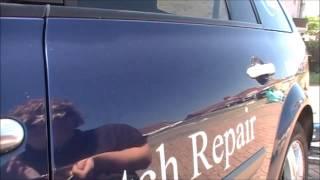 www.tdlrepair.co.uk shows you how we repair deep car scratches by applying touch up paint and polish