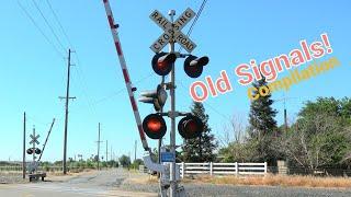 Old Railroad Crossing Signals Compilation