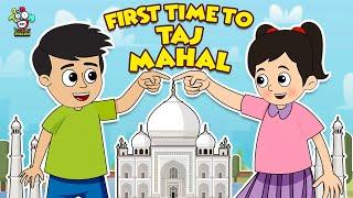 First time to Taj Mahal | Agra Tour | English Moral Stories | English Animated | English Cartoon