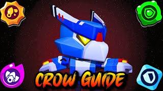 CROW GUIDE: Become a PRO CROW FAST (Brawl Stars Brawler Guide)