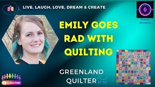 Podcast EP 31 - Emily Talks About Terribly Rad  @terriblyrad  #podcast #interview #quilting #sewing