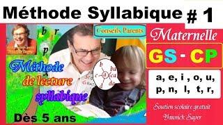 Méthode syllabique : Apprendre à lire en Maternelle – CP # 1