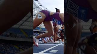 Women's 100m Final, Silesia Diamond League #100mfinal #diamondleague #womenathletics