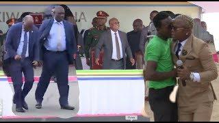 FULL HD VIDEO: HARMONIZE ALIVYOMCHEZESHA MAGUFULI KWANGWARU, JAMAA ALIELETA FUJO