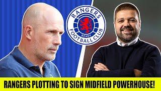 Rangers Plotting To Sign Midfield Powerhouse In January!