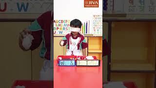 Learning Wet and Dry Concept by Touch & Feel Activity | Sensory Learning | #jivapublicschool #shorts