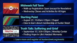 08-18-2024 || Hunter Street Worship Service