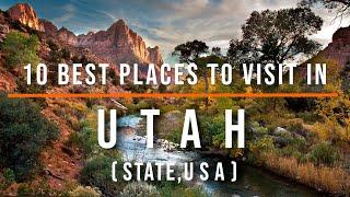 10 Best Places to Visit in Utah, USA | Travel Video | Travel Guide | SKY Travel