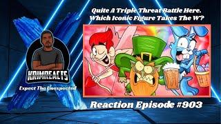 Cupid, Leprechaun, And The Easter Bunny Rap Battle REACTION | KrimReacts #903