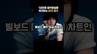 1년만에 방송에 복귀한 BTS 정국