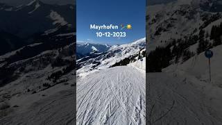 Mayrhofen - amazing ski day️️ 10-12-2023 #skiing #zillertal #mayrhofen