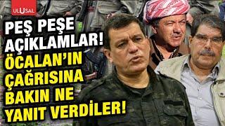 Öcalan'ın çağrısına Mazlum Abdi, Salih Müslim, Barzani ve Talabani'den peş peşe yanıtlar geldi!